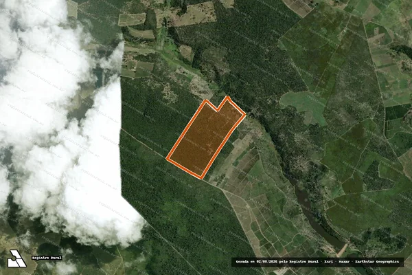 Imagem de satélite de Fazenda Santa Isabel em TAPIRAMUTÁ - BA