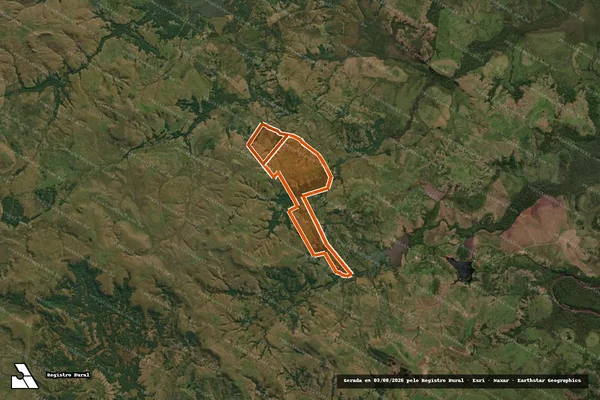 Imagem de satélite de SANTO AMARO em ALEGRETE - RS