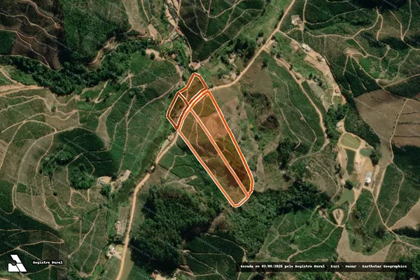 Imagem de satélite de Corrego Boa Esperanca em MUTUM - MG