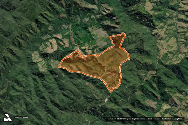 Imagem de satélite de FAZENDA TAQUES em ADRIANÓPOLIS - PR