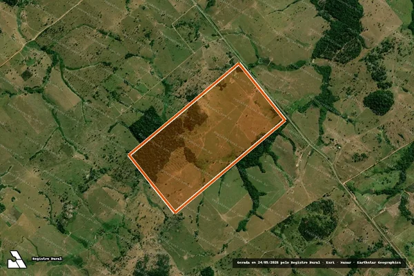 Imagem de satélite de FAZENDA ALVORADA em OURO PRETO DO OESTE - RO