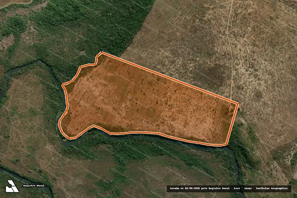 Imagem de satélite de Fazenda Sereno em RIACHÃO - MA