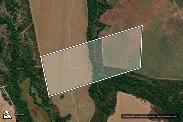 Imagem de satélite de FAZENDA NOSSA SENHORA APARECIDA em ALIANÇA DO TOCANTINS - TO