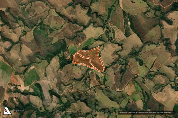 Imagem de satélite de FAZENDA CAMPO ALEGRE em SÃO ROQUE DE MINAS - MG