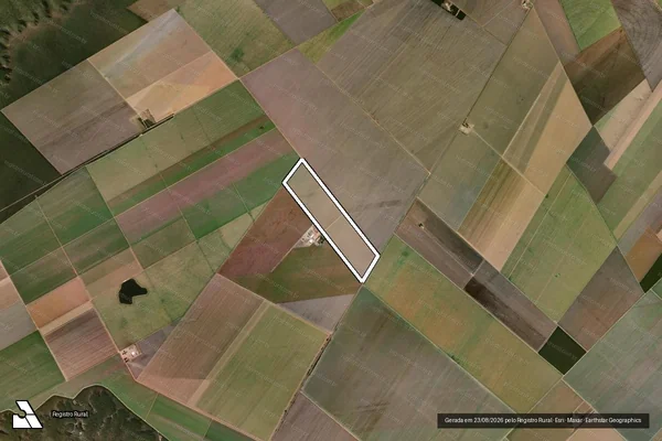 Imagem de satélite de Fazenda Santo Antonio em CHAPADA GAÚCHA - MG