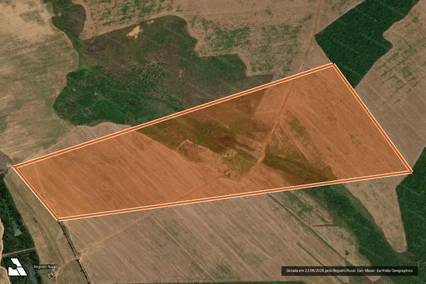 Imagem de satélite de FAZENDA COCAL X (VEREDA) em SANTA MARIA DAS BARREIRAS - PA