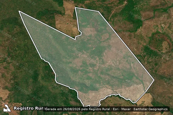 Imagem de satélite de FAZENDA SIMONE em FORTALEZA DOS NOGUEIRAS - MA