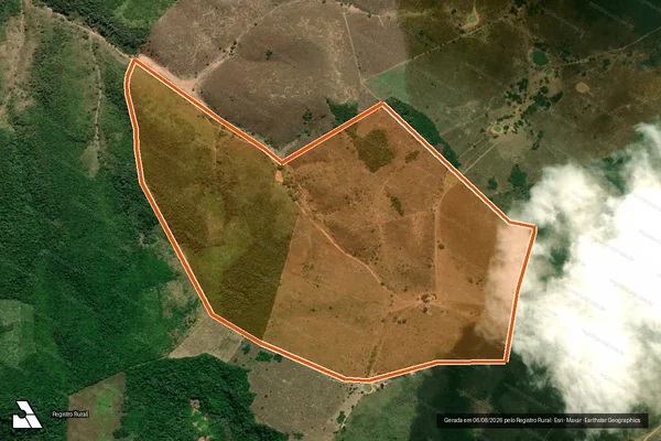 Imagem de satélite de Fazenda Eucalipto I em LAGO DA PEDRA - MA