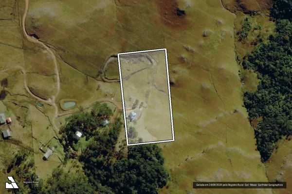 Imagem de satélite de fazenda cambajuva em BOM JARDIM DA SERRA - SC