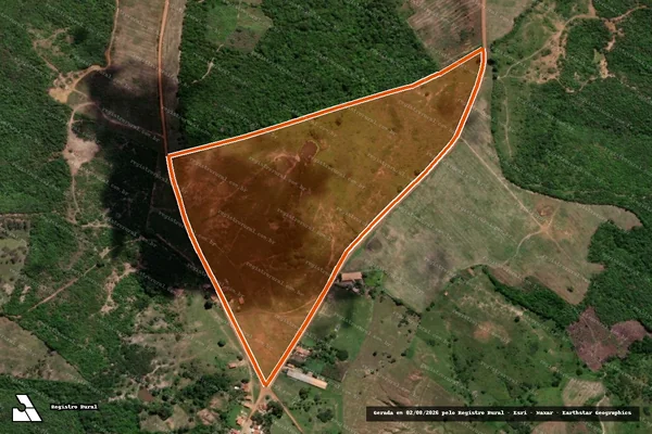 Imagem de satélite de Caatinga em CAPELA - SE