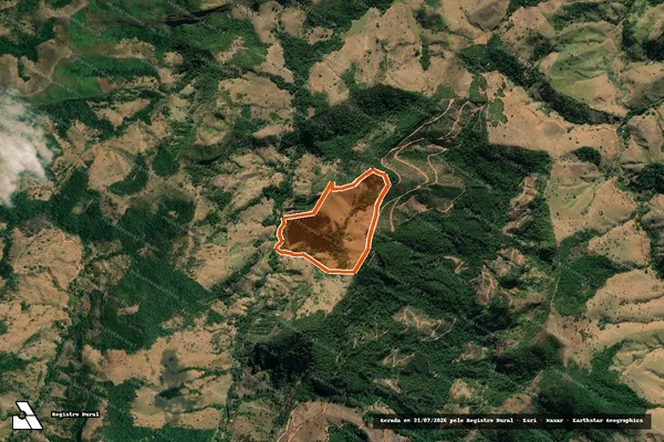 Imagem de satélite de SITIO BOM JESUS em AÇUCENA - MG