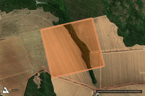 Imagem de satélite de FAZENDA SANTA MARIA em SANTA CRUZ DO XINGU - MT