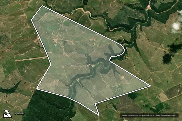 Imagem de satélite de FAZENDA VISTA ALEGRE em AÇAILÂNDIA - MA
