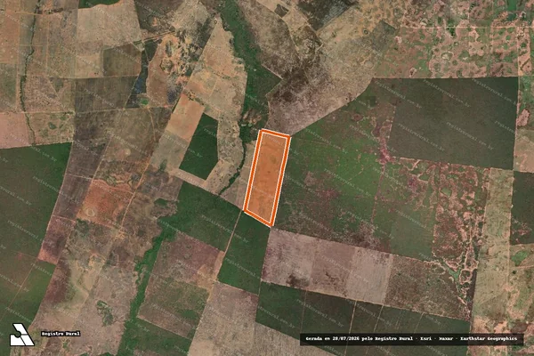 Imagem de satélite de Fazenda Canto Do Vale em IUIU - BA