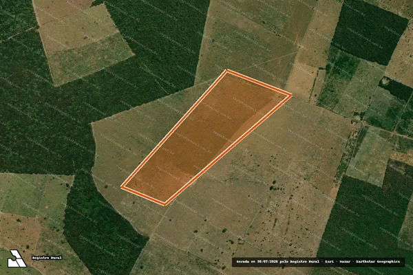 Imagem de satélite de Fazenda Santa Lúcia em FORTUNA - MA