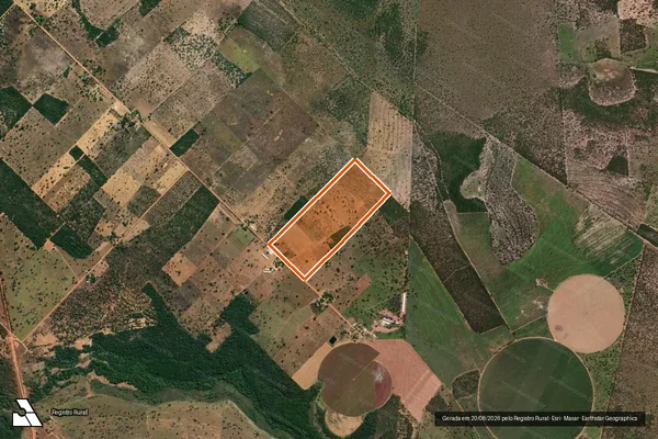 Imagem de satélite de LOTE 45 NUC COL JOAO PINHEIRO II em JOÃO PINHEIRO - MG