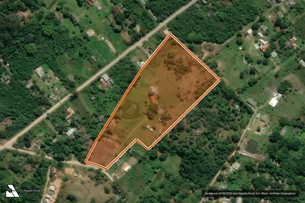 Imagem de satélite de RANCHO XAVIER em MAGÉ - RJ