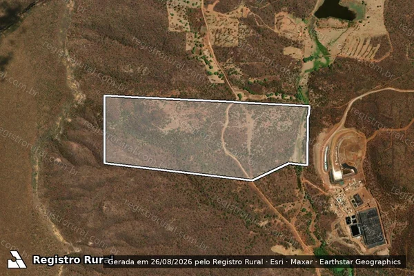 Imagem de satélite de BREJO SECO em CAPITÃO GERVÁSIO OLIVEIRA - PI