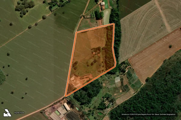 Imagem de satélite de Fazenda Rioverdinho em RIO VERDE - GO