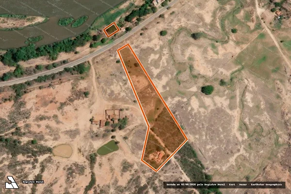 Imagem de satélite de Fazenda Humaita em ITINGA - MG