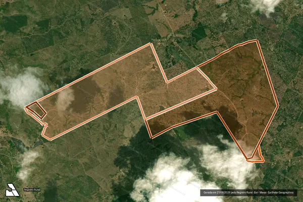 Imagem de satélite de FAZENDA SANTO AMERICO I em SÃO LUÍS GONZAGA DO MARANHÃO - MA