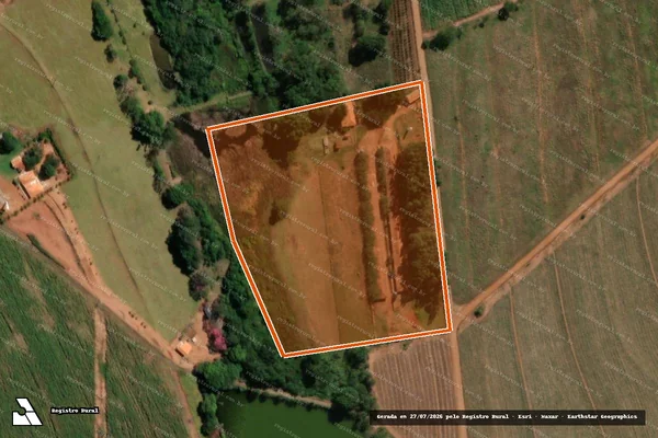 Imagem de satélite de SITIO T&B LOPES DE AZEVEDO em ITAJU - SP