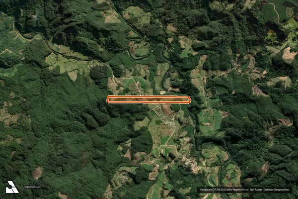 Imagem de satélite de USUCAPIÃO - SENTENÇA em SANTA ROSA DE LIMA - SC