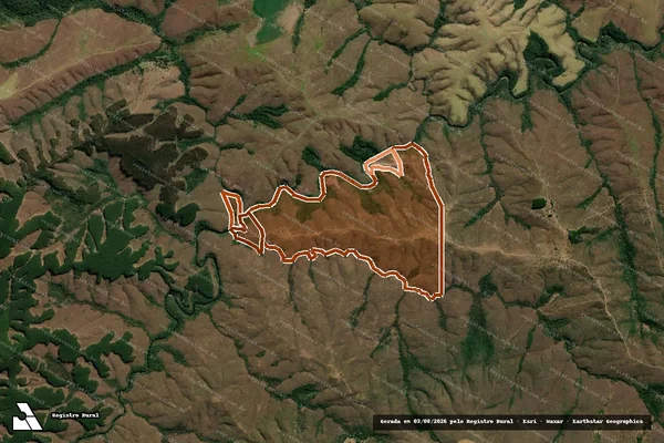 Imagem de satélite de Fazenda Anabelle em TAPIRA - MG