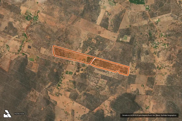 Imagem de satélite de Tamboril em GEMINIANO - PI