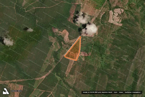 Imagem de satélite de FAZENDA PRIMAVERA em JAÚ DO TOCANTINS - TO