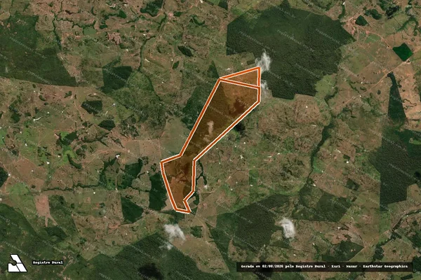 Imagem de satélite de FAZENDA CANAAN em AMARANTE DO MARANHÃO - MA