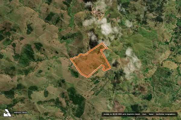 Imagem de satélite de Fazenda Boa Sorte em PLANALTO - BA