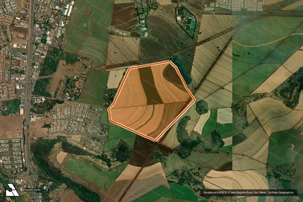 Imagem de satélite de Fazenda Primavera em RIBEIRÃO PRETO - SP