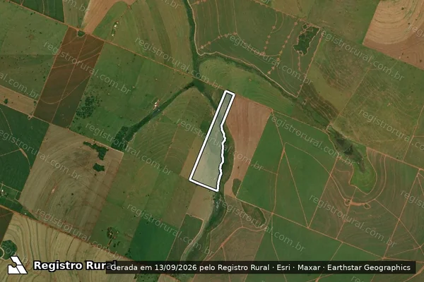 Imagem de satélite de L 50,52/A2,52/B2,54/A1,54/A2 Q 100 em ANGÉLICA - MS