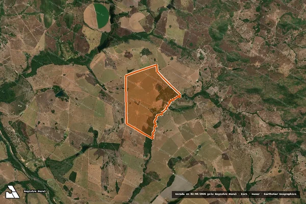 Imagem de satélite de Fazenda Eldorado Ii em MATRINCHÃ - GO