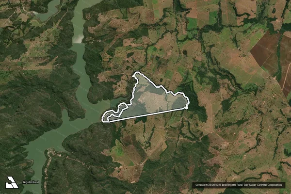 Imagem de satélite de Fazenda Flor Do Vale em JUSCIMEIRA - MT