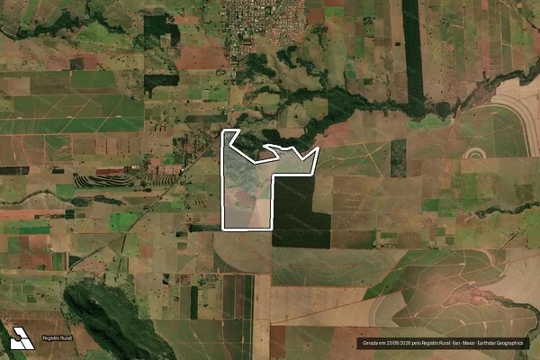 Imagem de satélite de Fazenda Casa Branca em TERRA RICA - PR