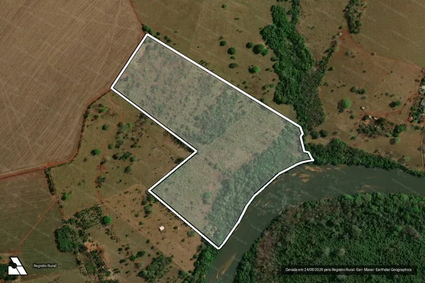 Imagem de satélite de Fazenda Sao Jose em JATAÍ - GO