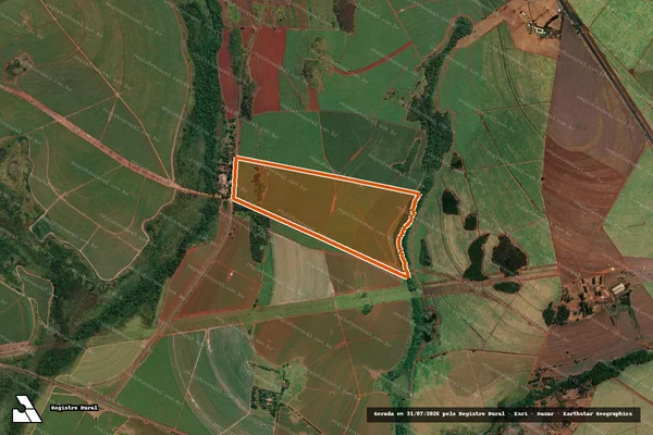 Imagem de satélite de Fazenda Marataizes I em DELTA - MG