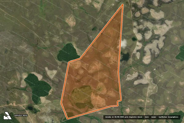 Imagem de satélite de FAZENDA CAJAZEIRA em ALTO ALEGRE - RR