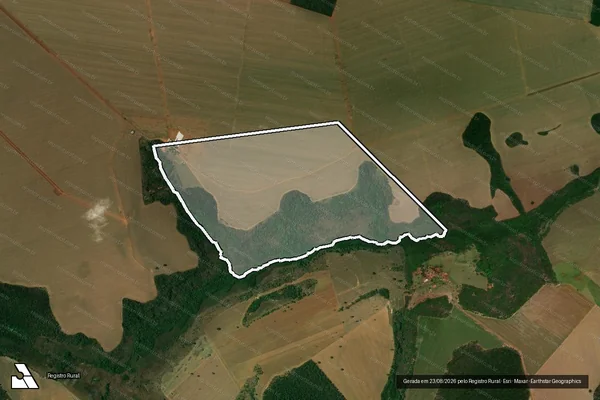 Imagem de satélite de Fazenda Boa Vista em JATAÍ - GO