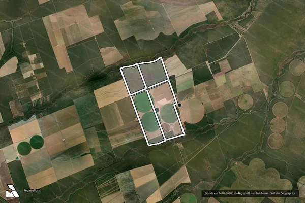 Imagem de satélite de FAZENDA VIDA MANSA E OUTRAS em SÃO DESIDÉRIO - BA