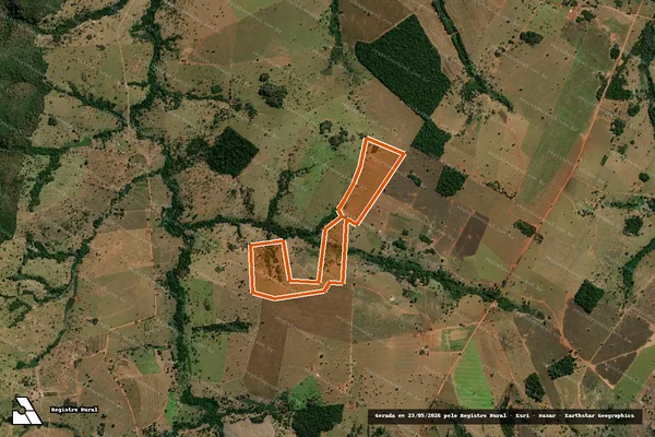 Imagem de satélite de FAZENDA SAO FRANCISCO DE ASSIS em SÃO LUÍS DE MONTES BELOS - GO