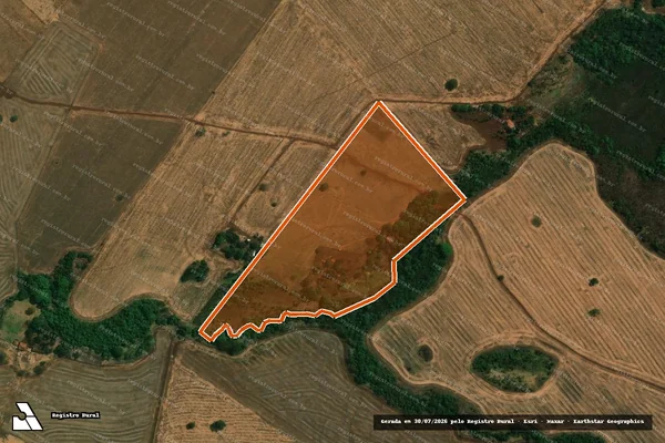 Imagem de satélite de FAZENDA RUMO CERTO em GOIATUBA - GO