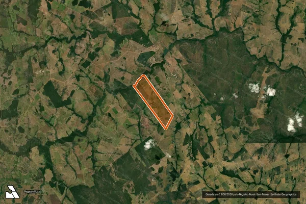 Imagem de satélite de FAZENDA AROEIRA III em PORTO ESPERIDIÃO - MT