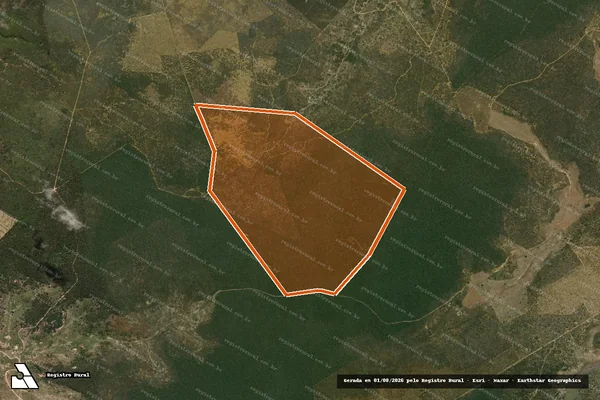 Imagem de satélite de Fazenda Gongo De Dentro em ENCRUZILHADA - BA