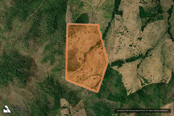 Imagem de satélite de Fazenda - Rodrigues Ltda. em GUARAÍ - TO