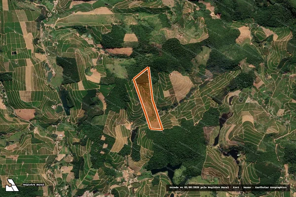 Imagem de satélite de Sitio Santa Cecilia em MARILÂNDIA - ES