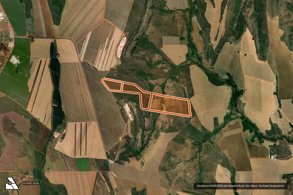 Imagem de satélite de Faz Reunidas Brocotó Ou Fábrica em FORMOSA - GO