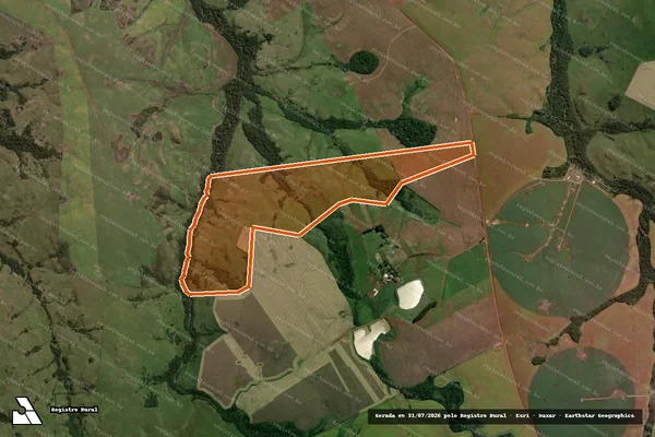Imagem de satélite de Fazenda em JÓIA - RS